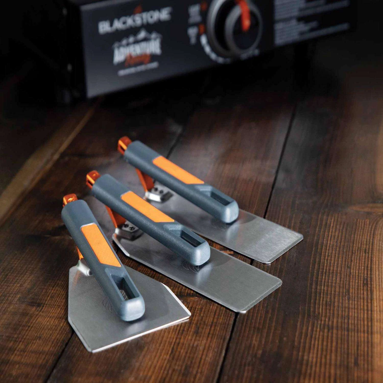 Blackstone Stainless Steel Black/Silver Grill Spatula 3 Pc 5 Blackstone Stainless Steel Black/Silver Grill Spatula 3 Pc - Image 3