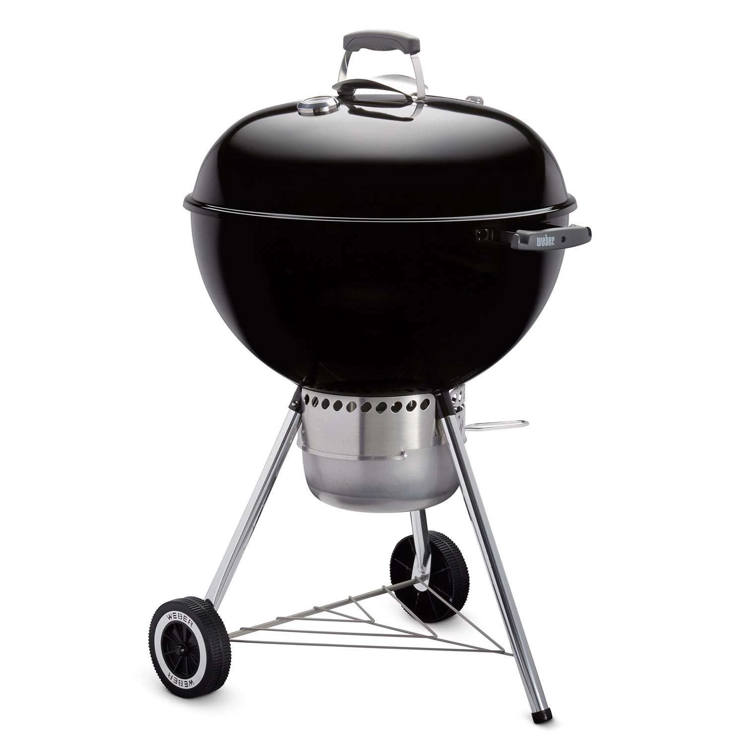 Weber 22 In. Original Kettle Premium Charcoal Grill Black 3 Weber 22 In. Original Kettle Premium Charcoal Grill Black