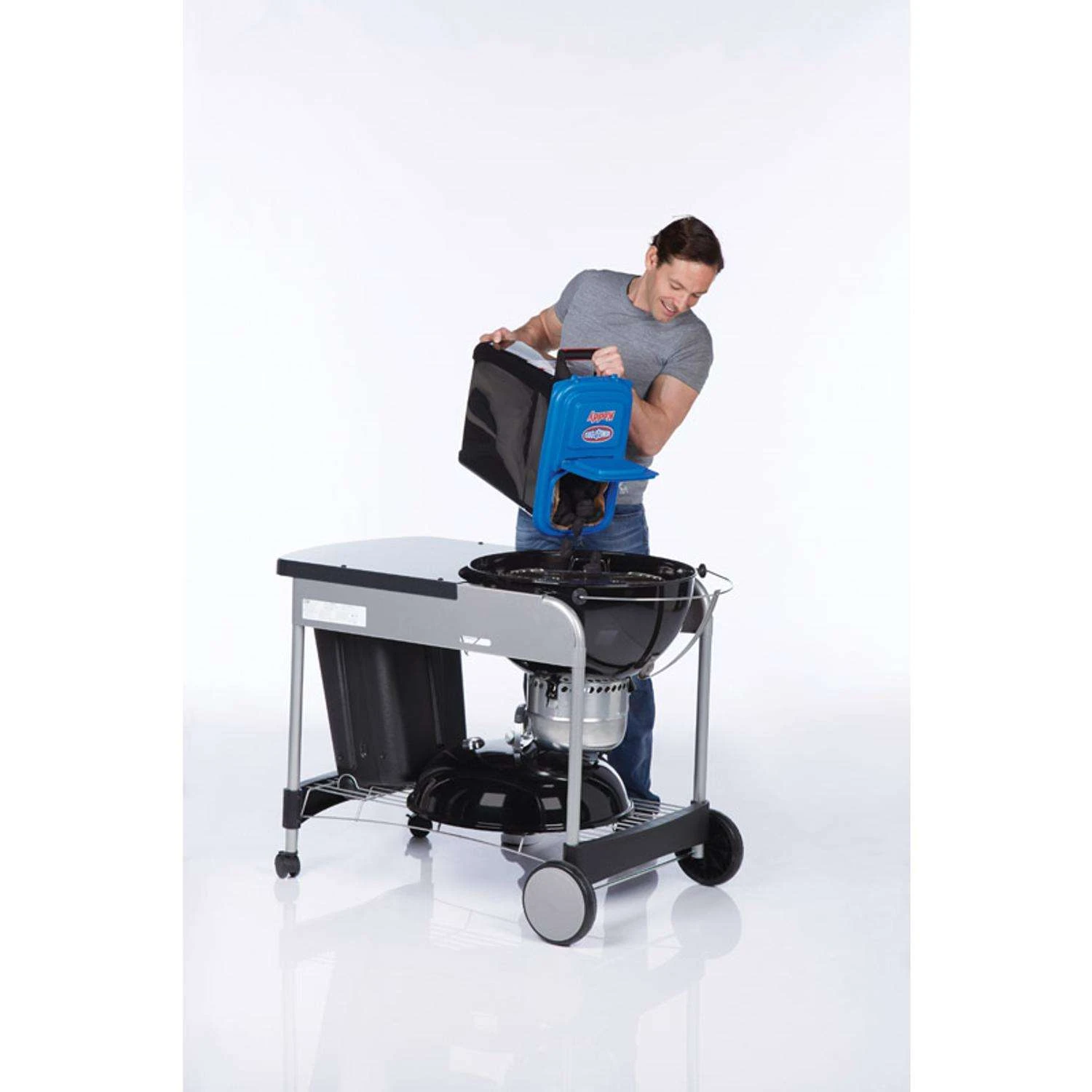 Kingsford Kaddy Plastic Charcoal Dispenser 19 In. L X 10 In. W 6 Kingsford Kaddy Plastic Charcoal Dispenser 19 In. L X 10 In. W - Image 4