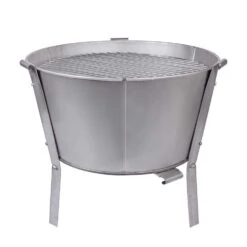 Old Smokey Products 17 In. Charcoal Grill Silver -Traeger Egg Store dc045fde b779 427c 9351 1db07f5d452b