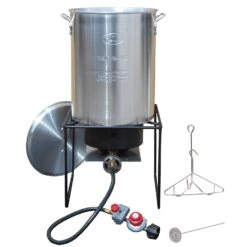 King Kooker 38000 BTU Powder Coated Steel Turkey Fryer Kit 29 Qt