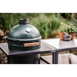 Big Green Egg 18.25 In. Large EGG Package With Modular Nest And Side Table With SS Inserts Charcoal -Traeger Egg Store e1b5fbb8 de67 4293 ab0b 4cd4914d6abb