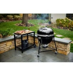 Weber 24 In. Summit E6 Charcoal Kamado Grill And Smoker Black -Traeger Egg Store e88c5347 ffd5 4a18 8b26 f42b1b614023