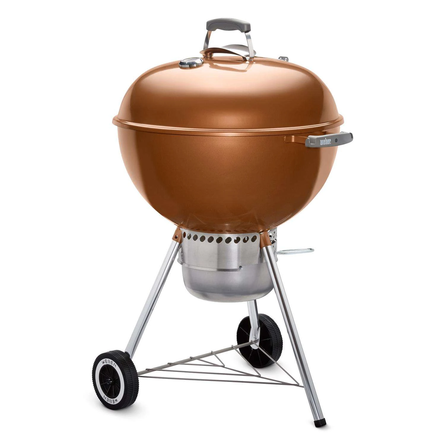 Weber 22 In. Original Kettle Premium Charcoal Grill Copper 2 Weber 22 In. Original Kettle Premium Charcoal Grill Copper
