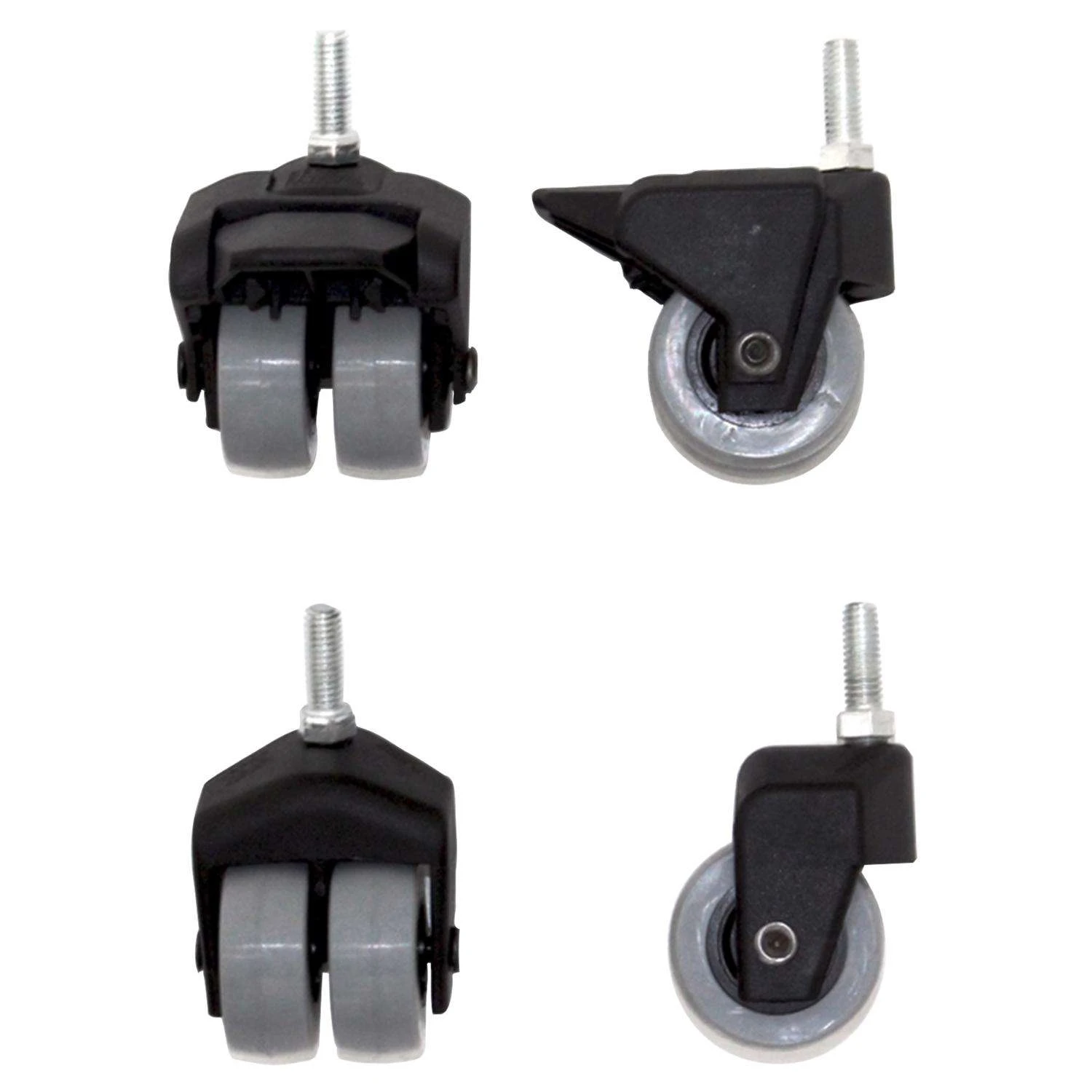 Big Green Egg Swivel Caster Set Steel 2 In. H 3 Big Green Egg Swivel Caster Set Steel 2 In. H