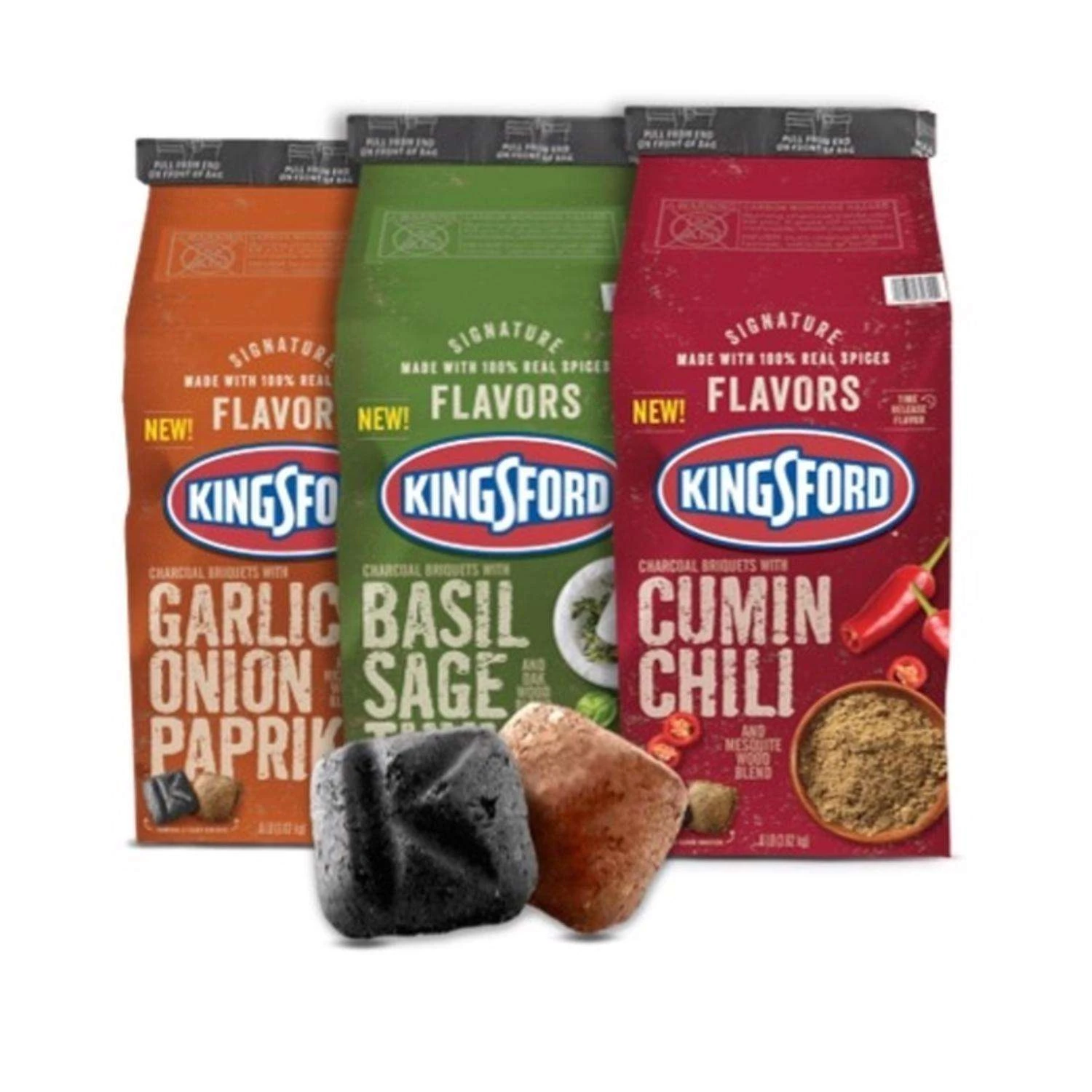 Kingsford Signature All Natural Basil Sage Thyme Charcoal Briquettes 8 Lb 6 Kingsford Signature All Natural Basil Sage Thyme Charcoal Briquettes 8 Lb - Image 4